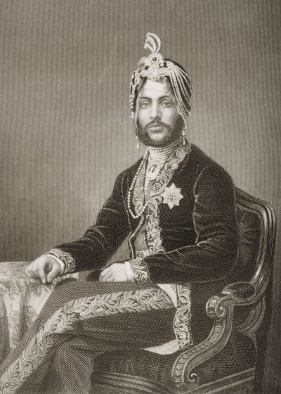 Duleep Singh (1838-93) by English School